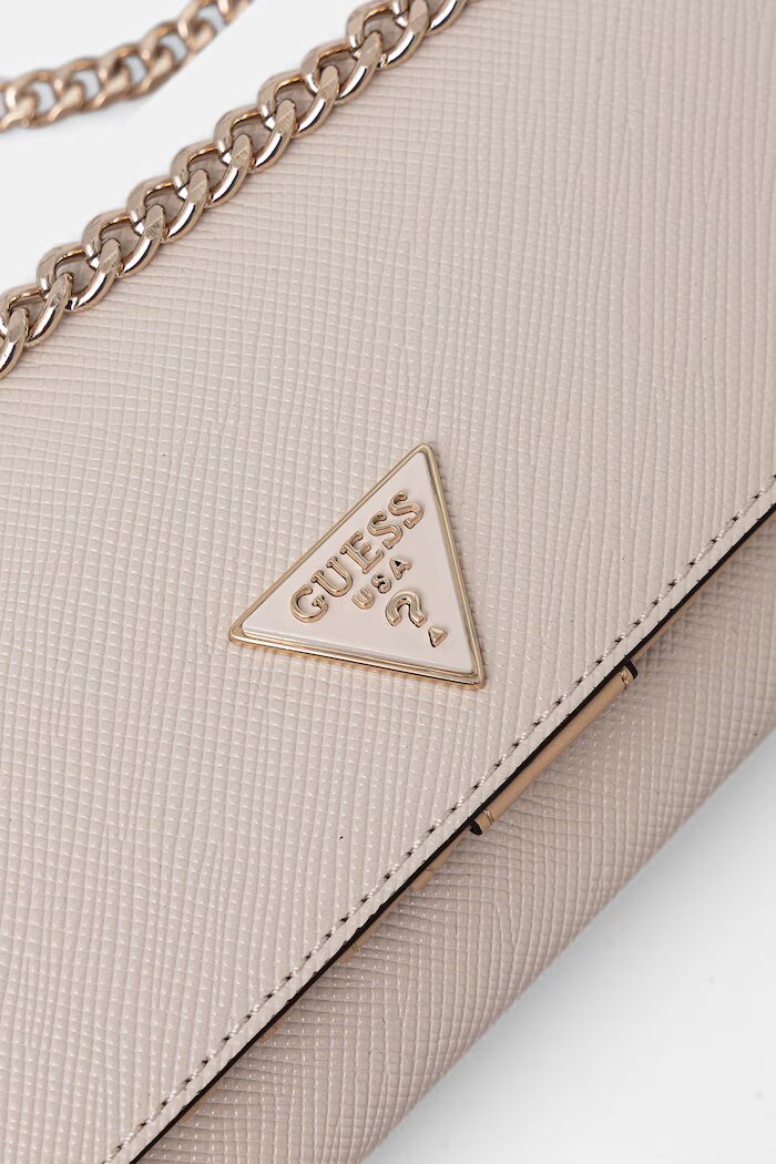 GUESS Чанта NOELLE в бежово HWZG96 72750