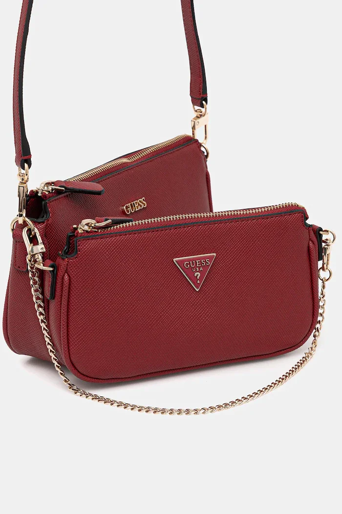 GUESS Чанта NOELLE в червено HWZG96 72710