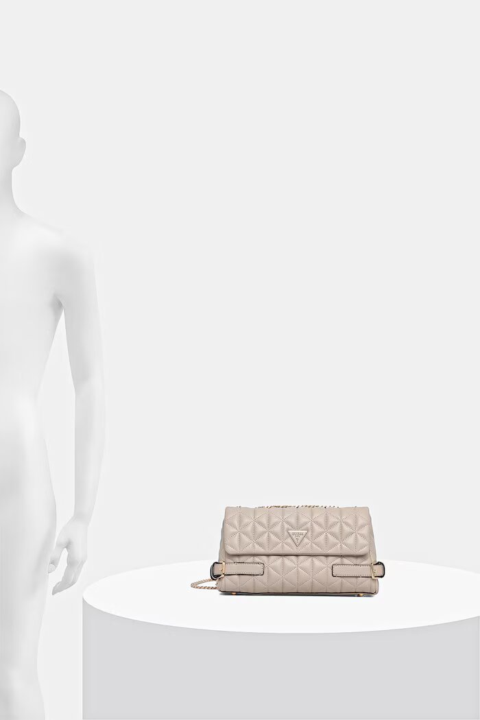 GUESS Чанта PAISLEIGH в бежово HWQG98 83210