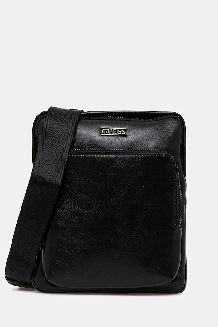 GUESS Чанта през рамо BOSTON в черно HMBOCA P5323