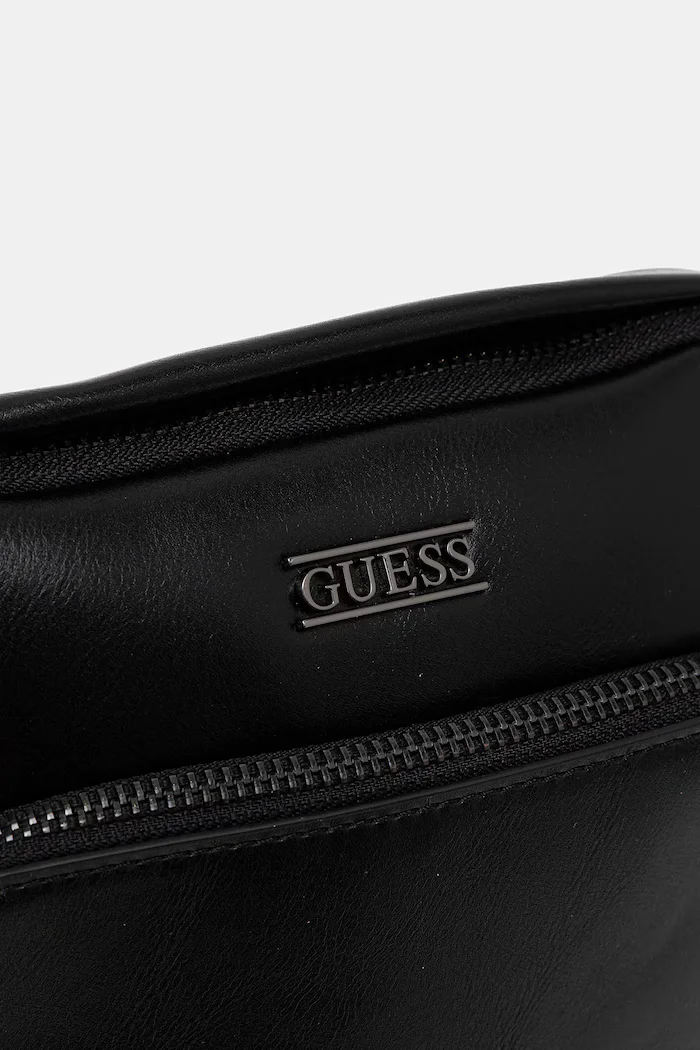 GUESS Чанта през рамо BOSTON в черно HMBOCA P5323