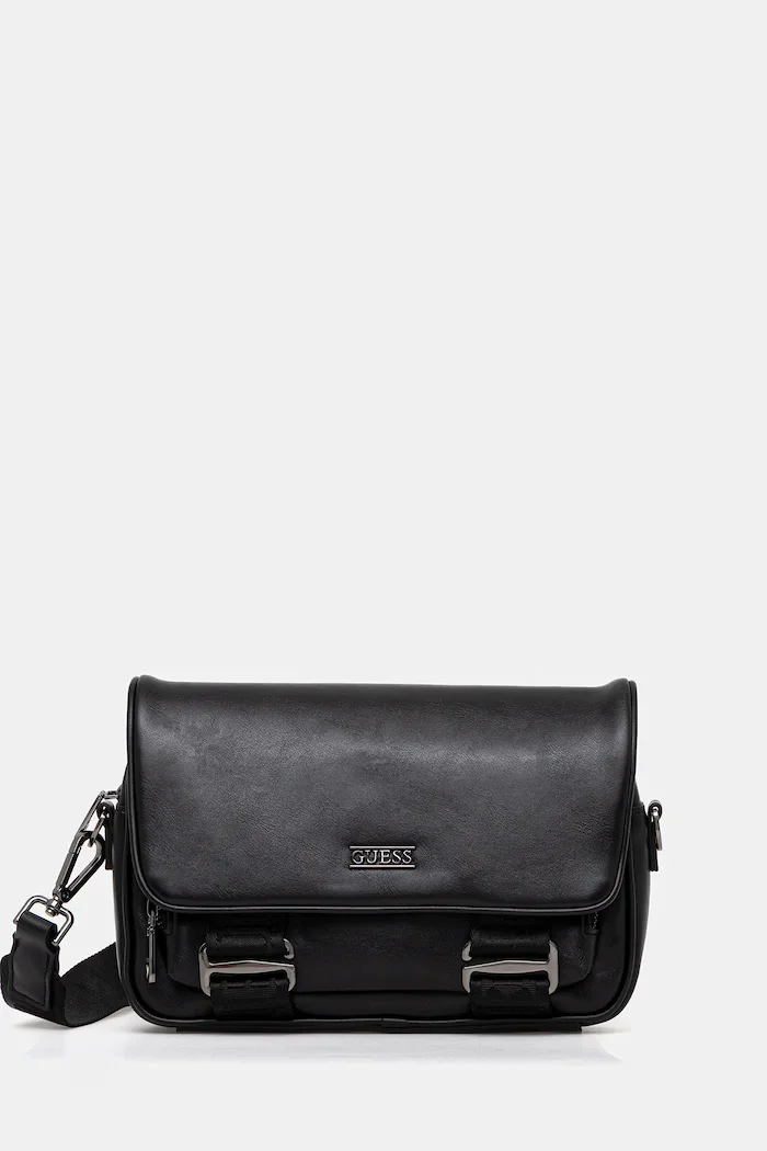 GUESS Чанта през рамо BOSTON в черно HMBOCA P5464