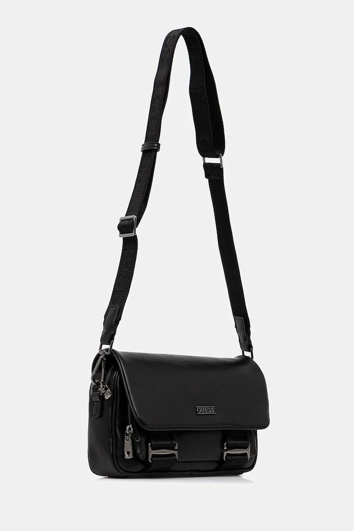 GUESS Чанта през рамо BOSTON в черно HMBOCA P5464