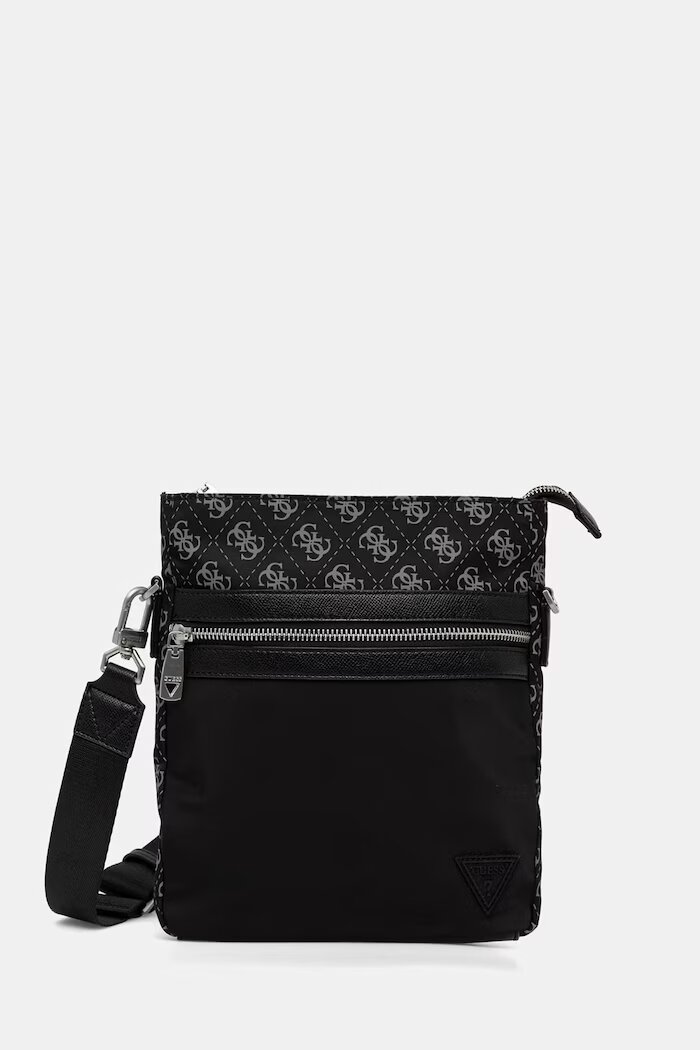 GUESS чанта през рамо мъжка BERLIN черна HMBENP P6123