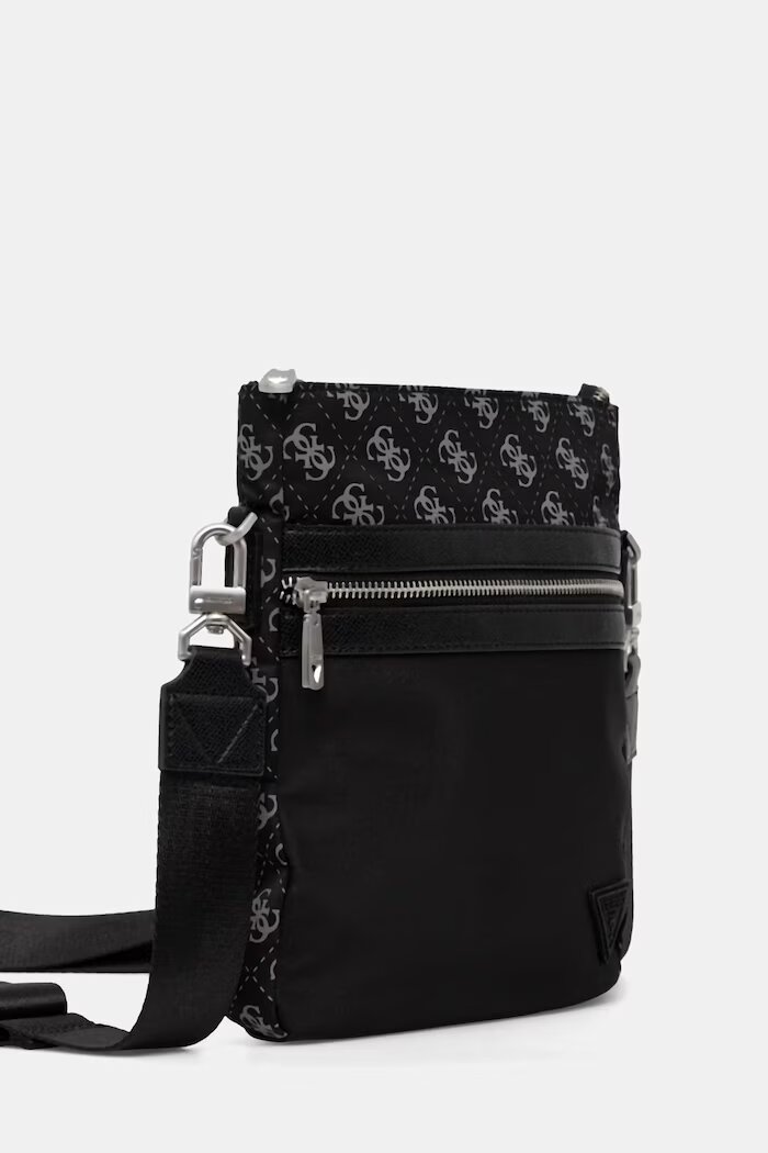 GUESS чанта през рамо мъжка BERLIN черна HMBENP P6123