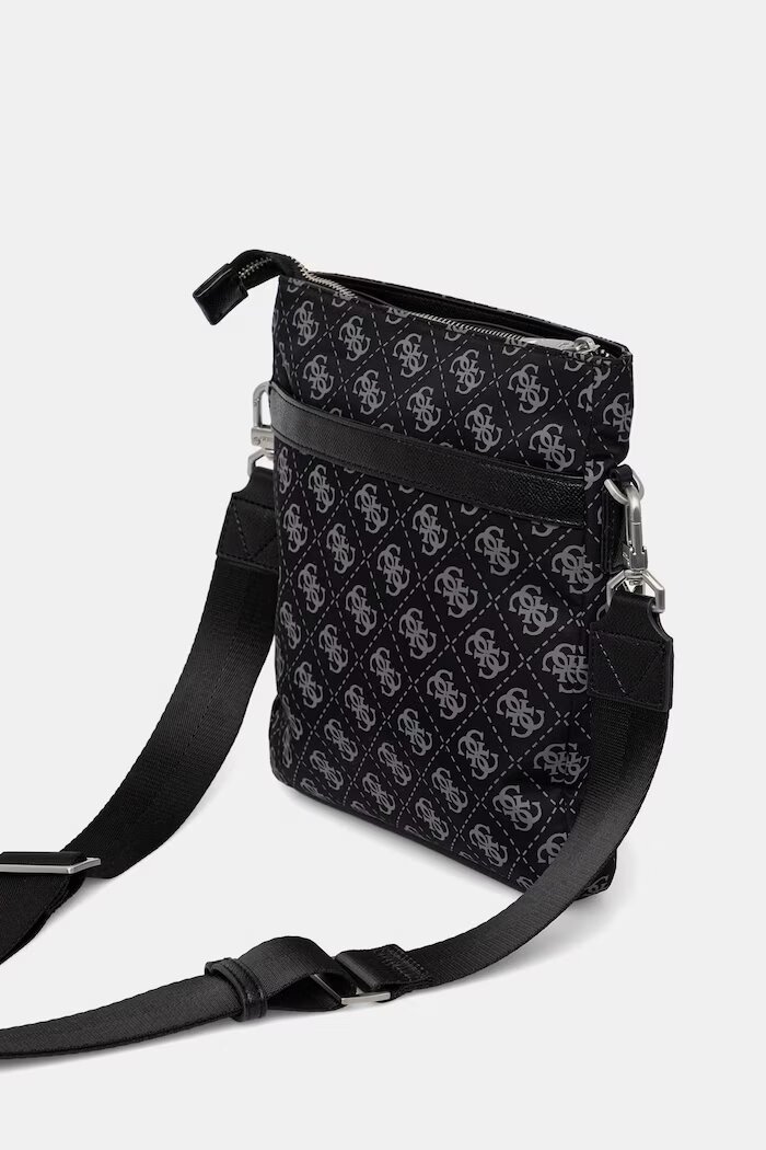 GUESS чанта през рамо мъжка BERLIN черна HMBENP P6123