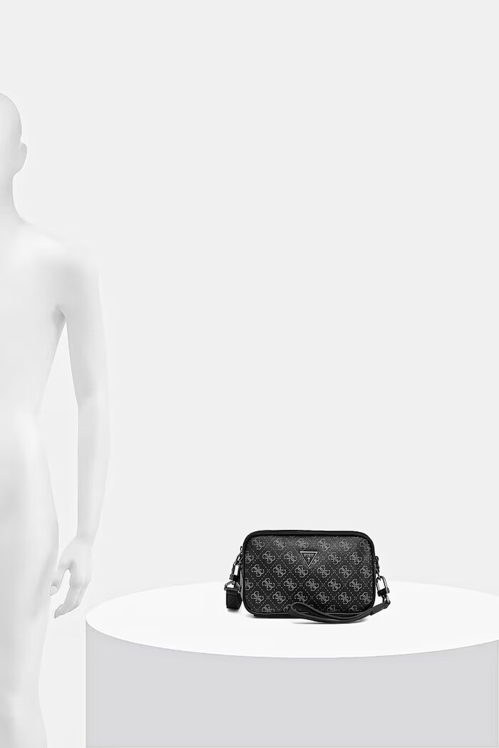 GUESS Чанта през рамо MILANO в черно HMMILO P6150