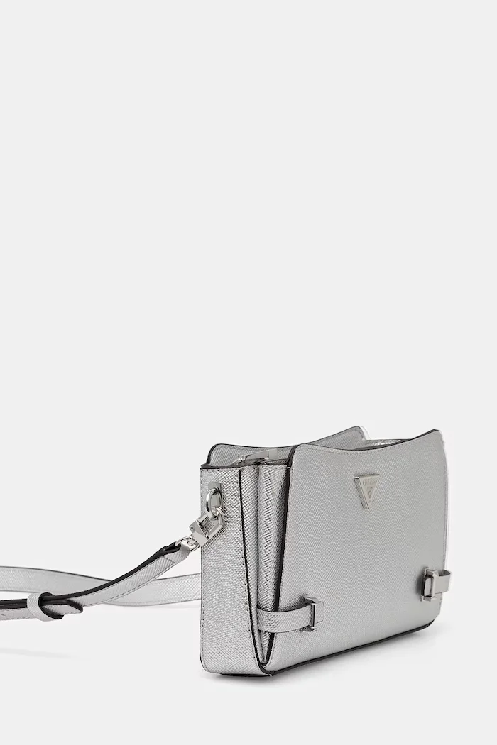 GUESS Чанта ROSALBA в сребристо HWMY96 57120