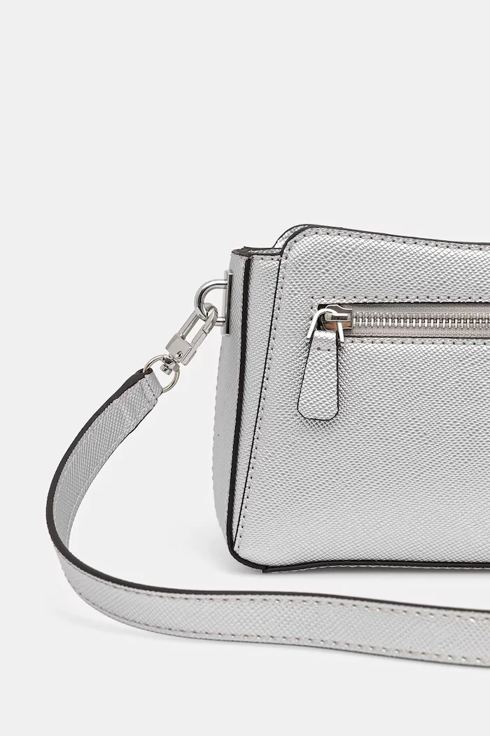 GUESS Чанта ROSALBA в сребристо HWMY96 57120
