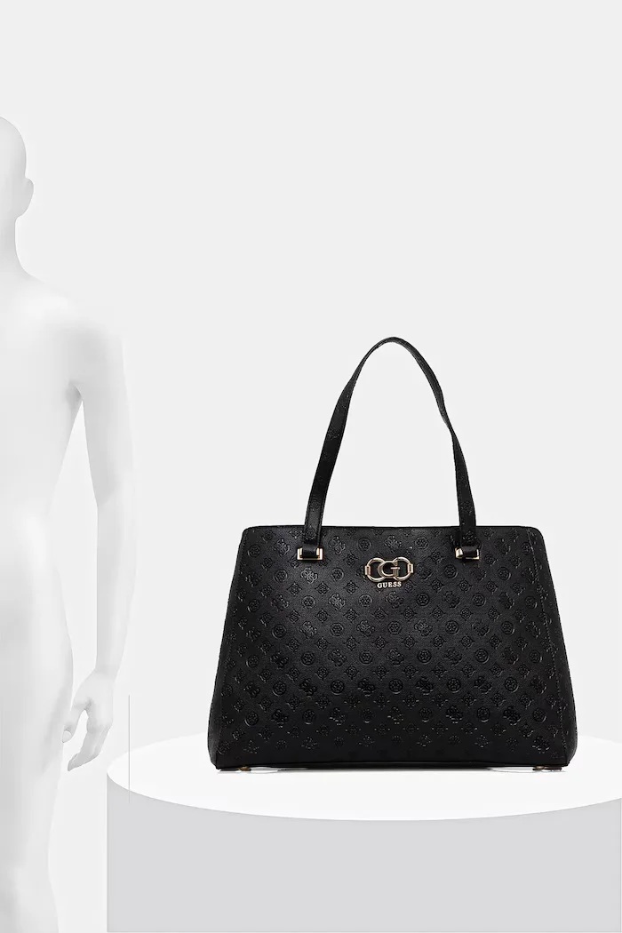 GUESS Чанта SALINGE в черно TWDP96 24024