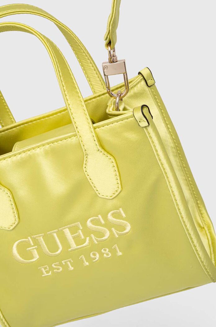 GUESS Чанта SILVANA в зелено HWST86 65770