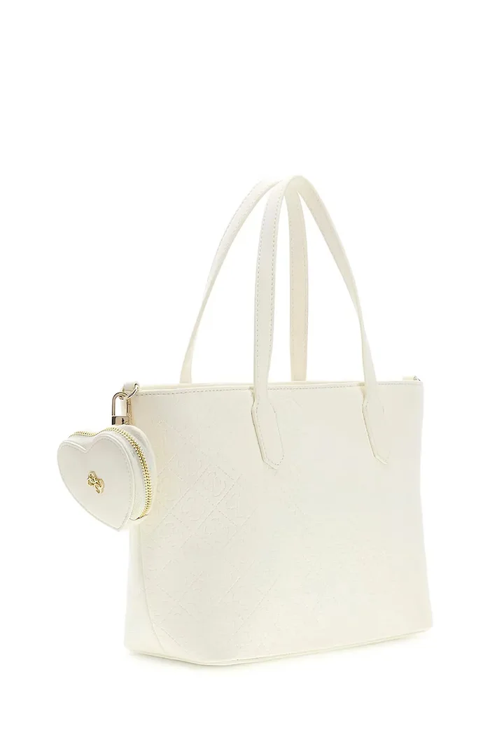 GUESS чанта tote за деца от имитация на кожа бежова J6BZ56 W5114