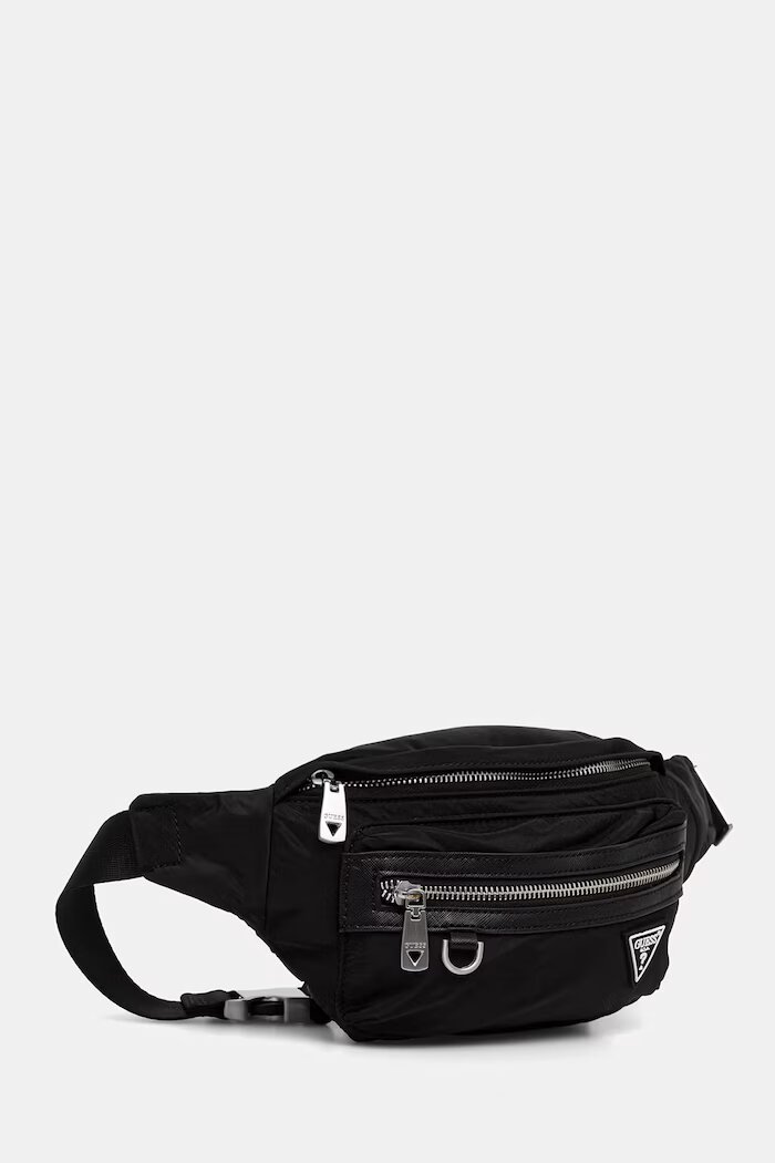 GUESS Чанта за кръст BERLIN в черно HMBENY P6156