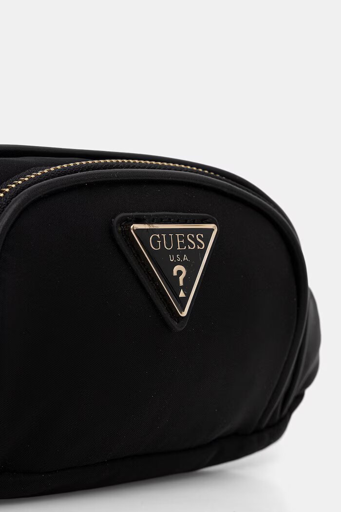 GUESS чанта за кръста дамска FOLLIE черна TWNN96 76080