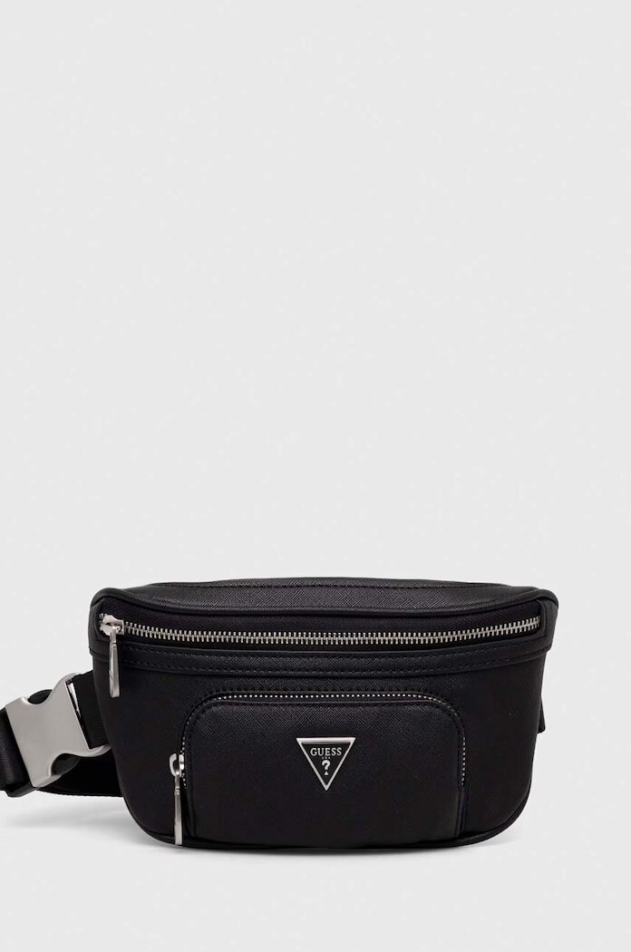 GUESS чанта за кръста мъжка черна HMECSA P3332