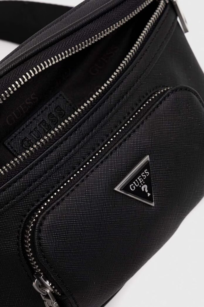 GUESS чанта за кръста мъжка черна HMECSA P3332