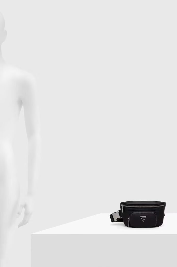 GUESS чанта за кръста мъжка черна HMECSA P3332