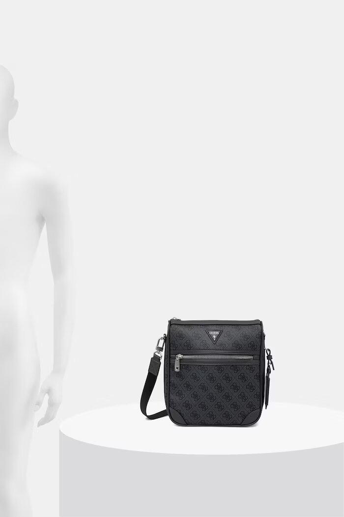 GUESS чанта за рамо мъжка MILANO сива HMMILL P6217