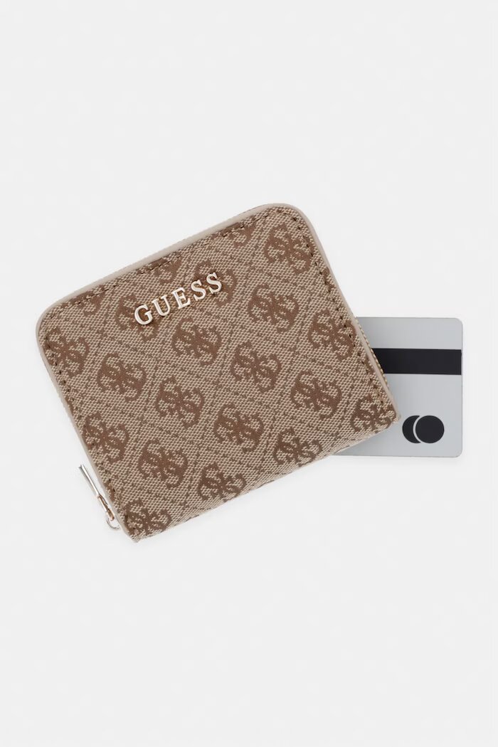 GUESS дамски портфейл JESSA бежов SWJG83 62137