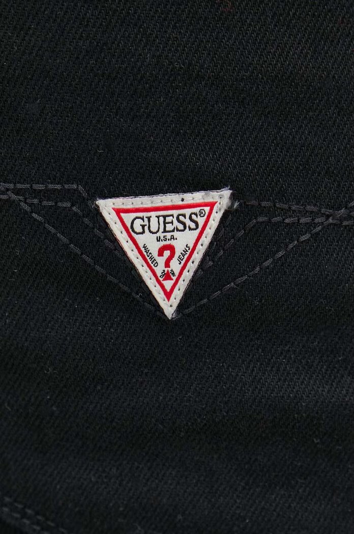 GUESS Дънки ANGELS в черно M2YAN2 D4Q51