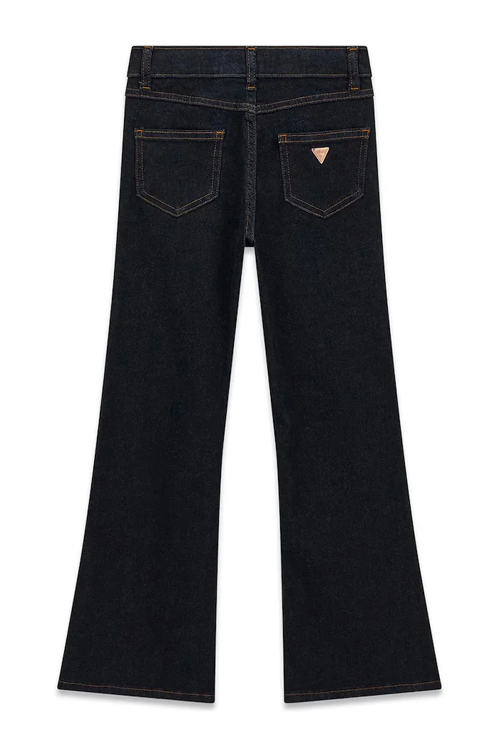 GUESS дънки flare за деца сини J6RA18 D4CA0
