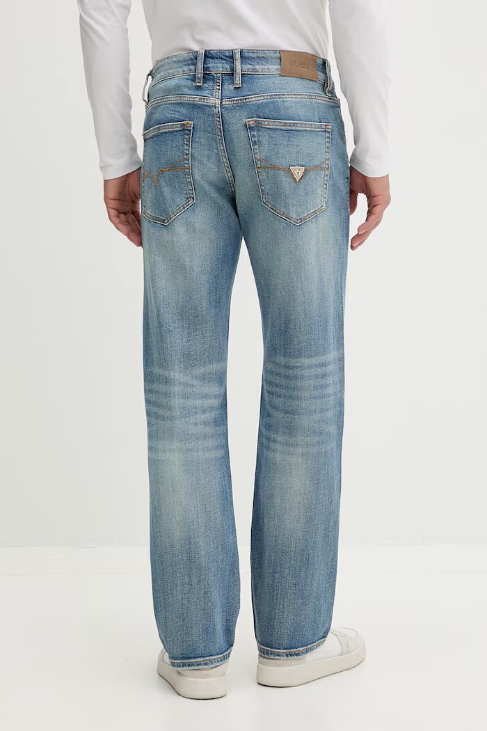 GUESS дънки regular мъжки MASON сини M6GAR7 D0866