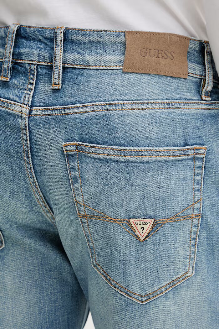 GUESS дънки regular мъжки MASON сини M6GAR7 D0866