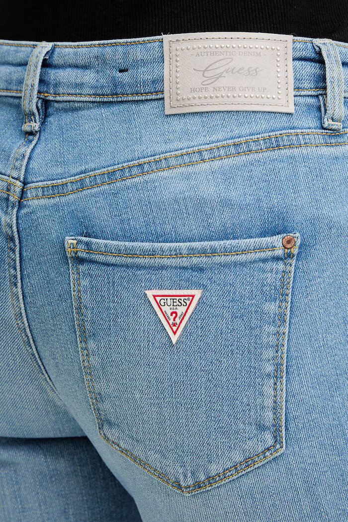 GUESS Дънки с висока талия W6RA15 D6882
