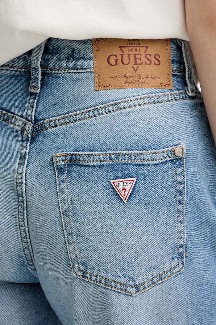 GUESS Дънки с висока талия W6RA3J D6862