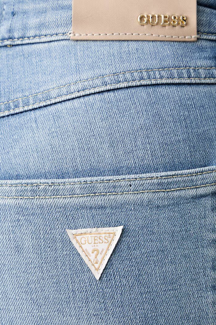 GUESS дънки skinny дамски 1981 SKINNY сини W6YA46 D1539