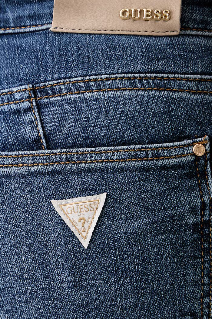 GUESS дънки skinny дамски CURVE X сини W6YAJ2 D1583
