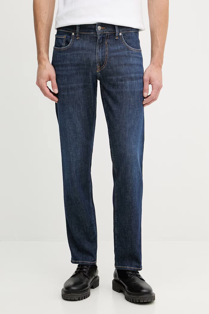 GUESS дънки slim fit мъжки ANGELS тъмносини M6GAN2 D0747