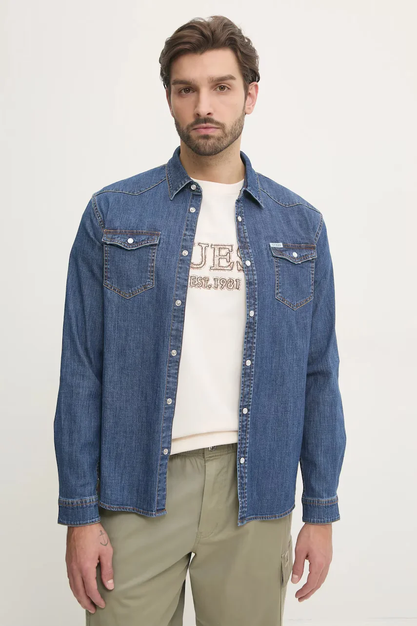 GUESS Дънкова риза TRUCKEE