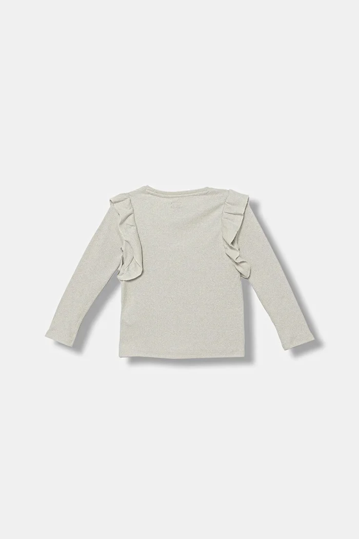 GUESS Детска блуза с дълги ръкави в сиво K5BI15 K0670