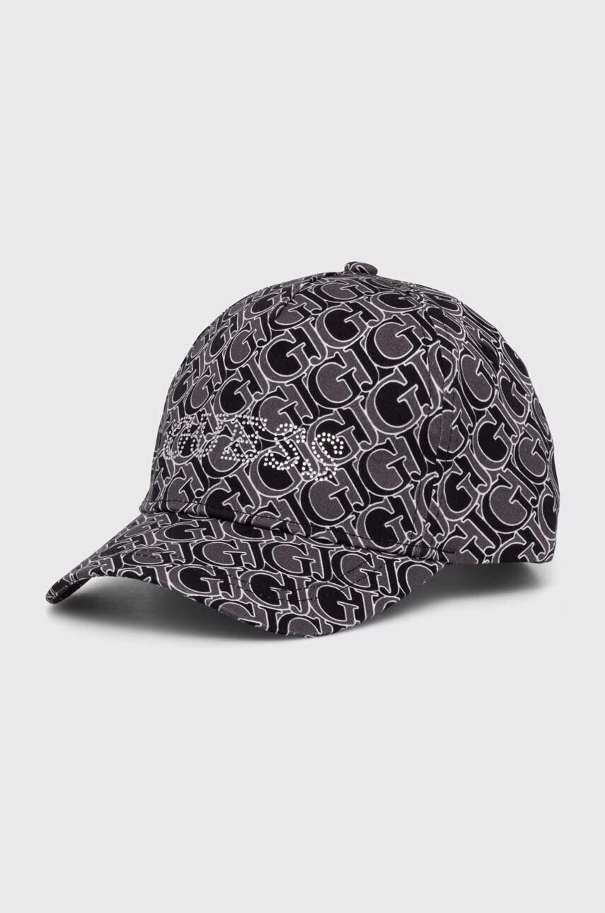 GUESS Детска памучна шапка с козирка