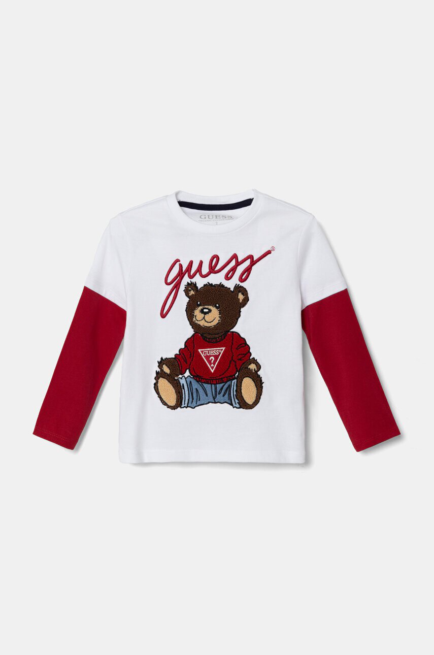 GUESS Детска памучна тениска