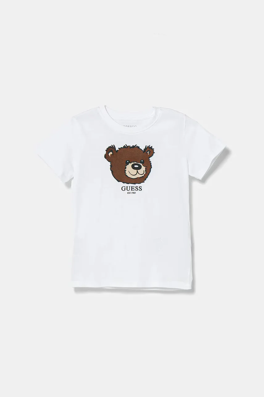 GUESS Детска памучна тениска