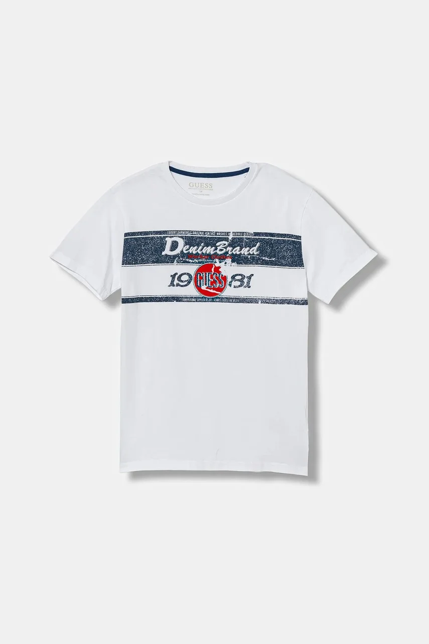 GUESS Детска памучна тениска