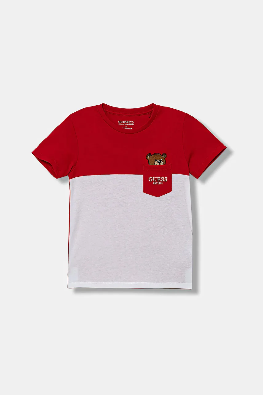 GUESS Детска памучна тениска