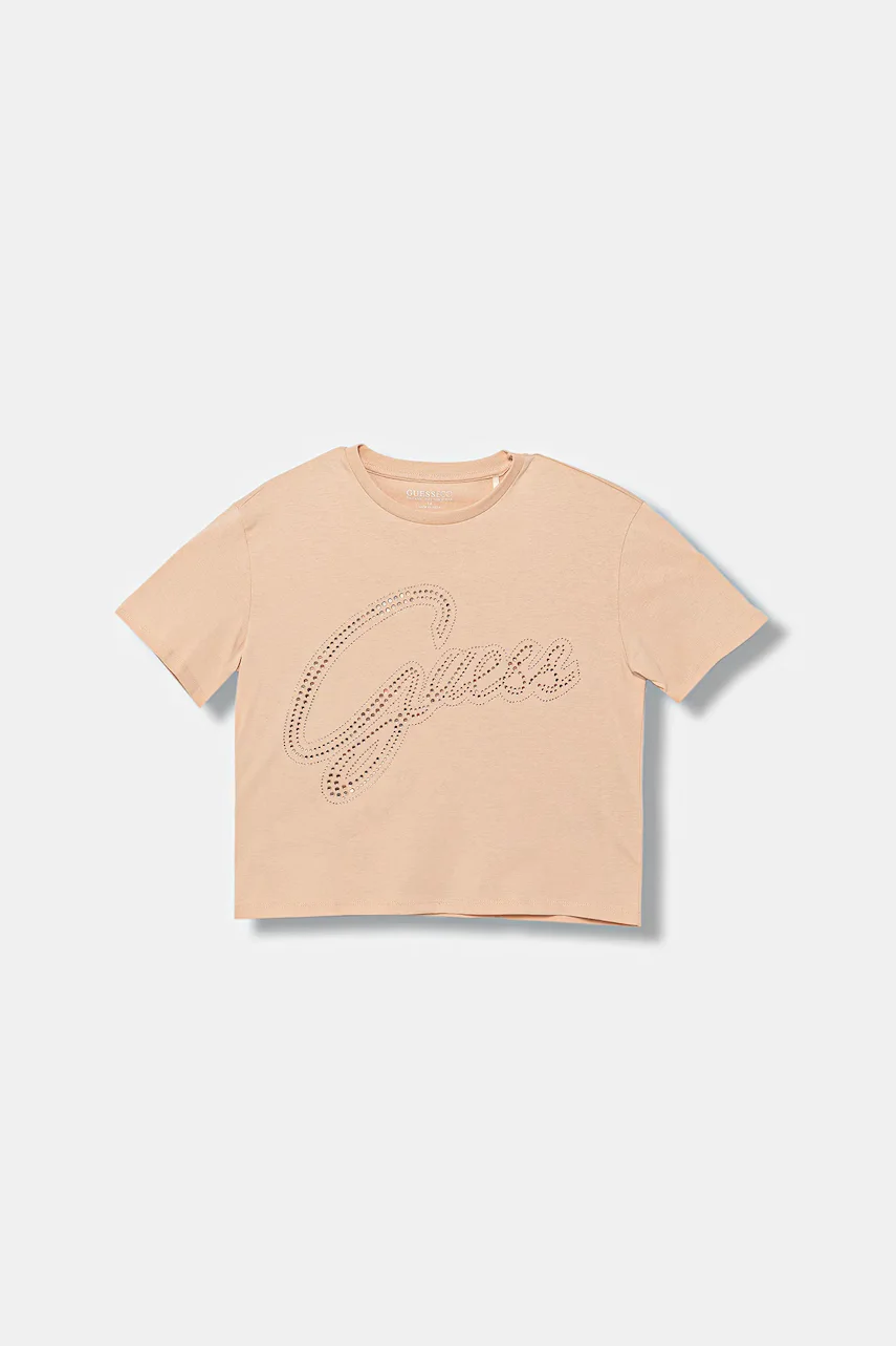 GUESS Детска памучна тениска