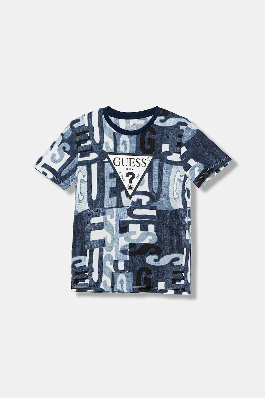 GUESS Детска памучна тениска