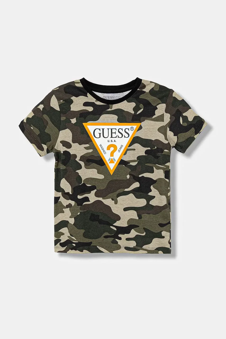 GUESS Детска памучна тениска