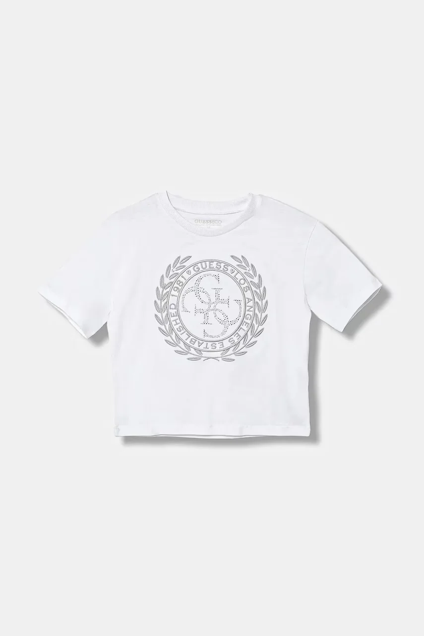 GUESS Детска памучна тениска