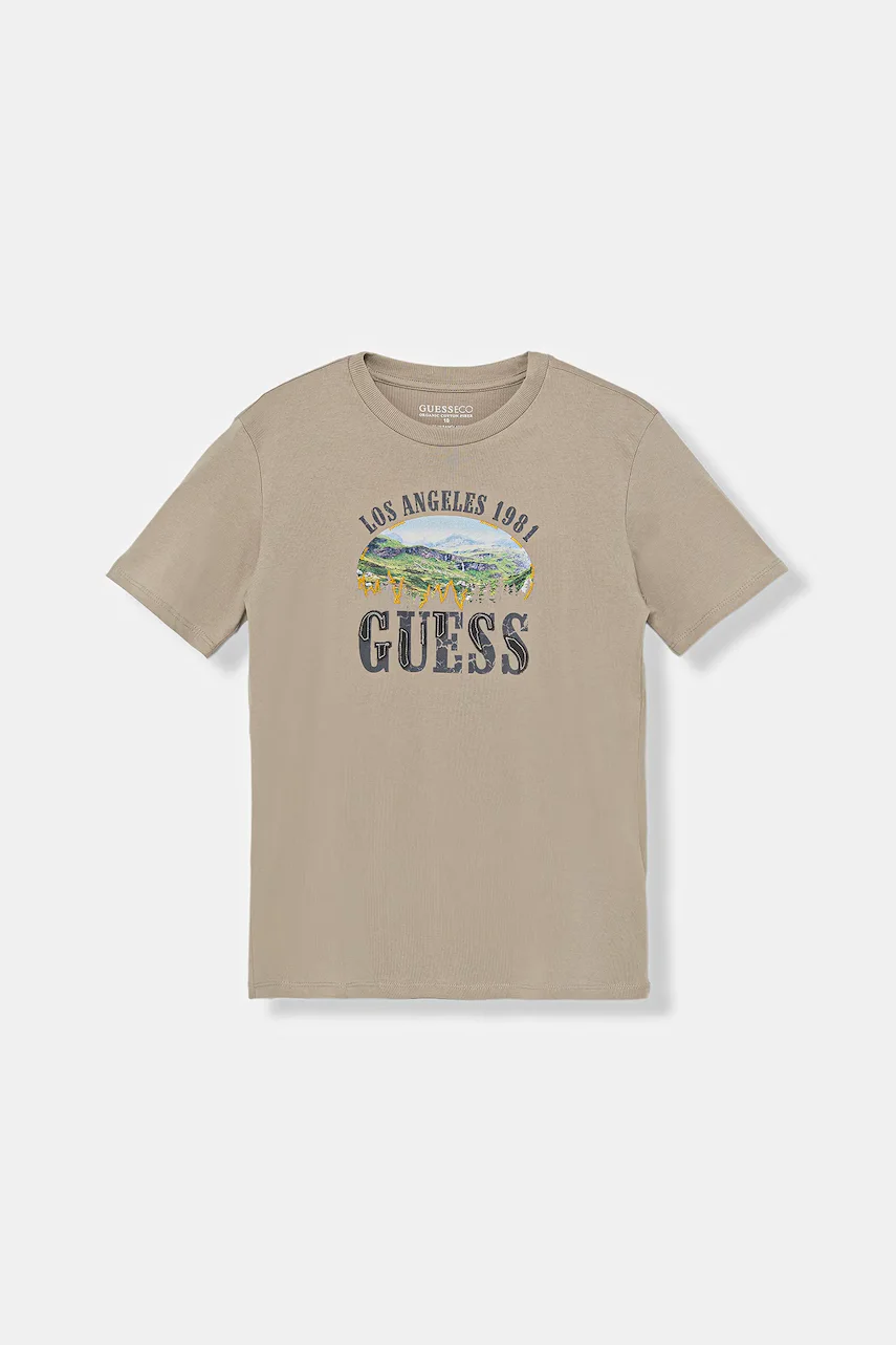GUESS Детска памучна тениска