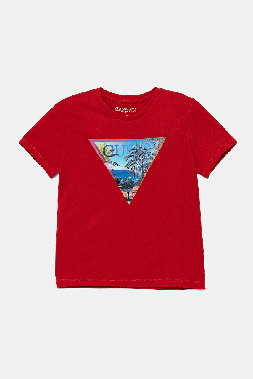 GUESS Детска памучна тениска