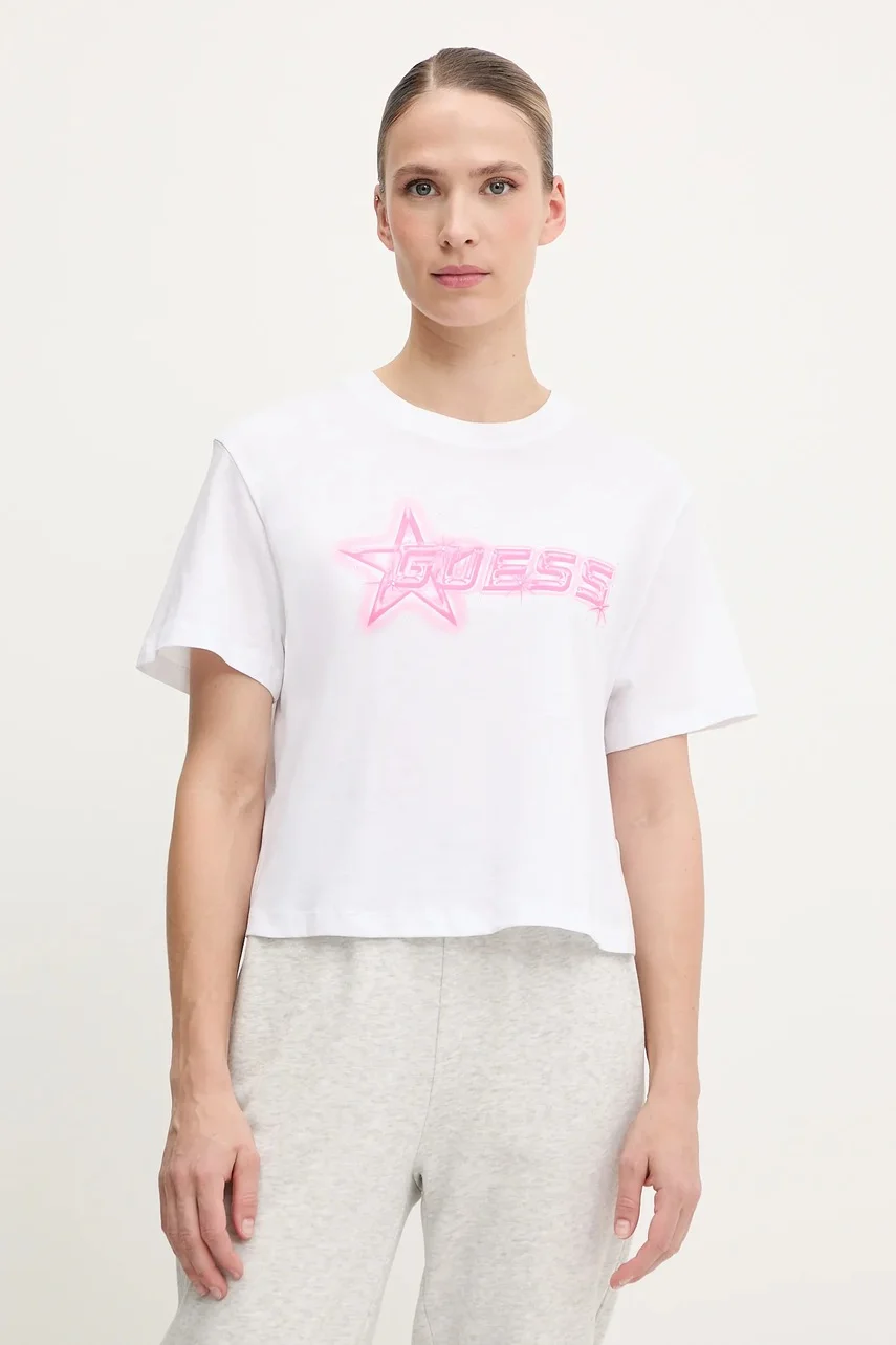 GUESS Детска памучна тениска ARDISIA