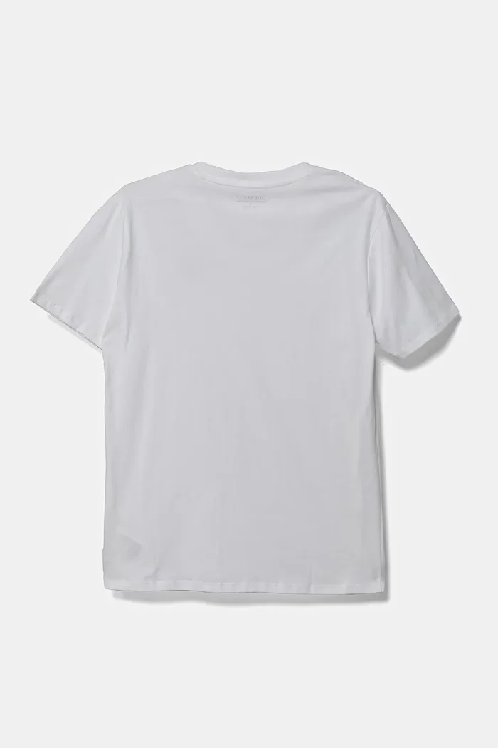 GUESS Детска памучна тениска в бяло с апликация L5RI33 I3Z14
