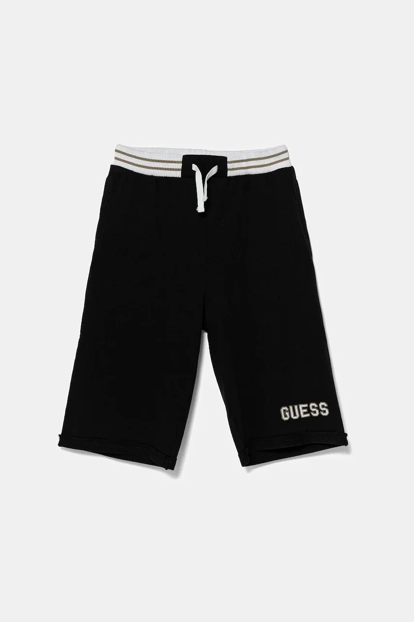 GUESS Детски памучен къс панталон
