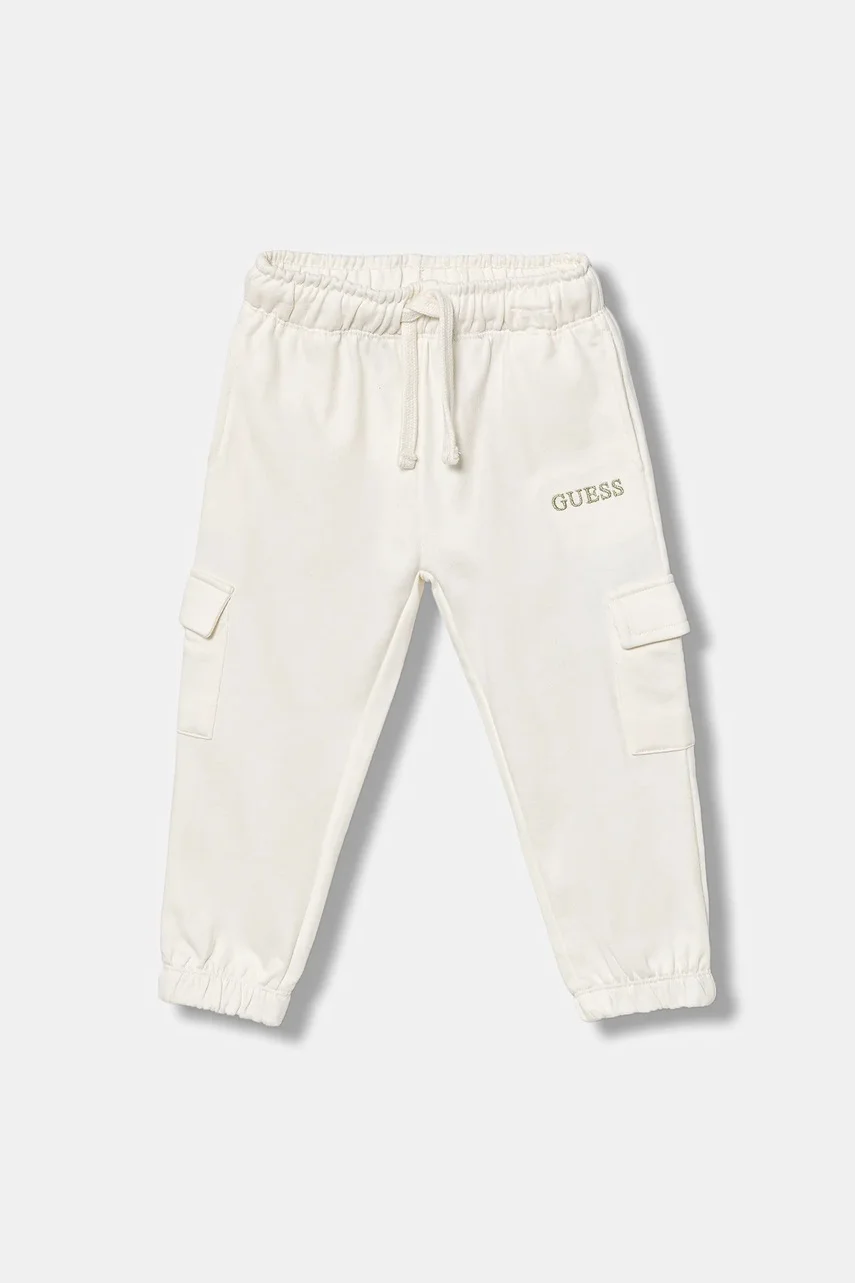 GUESS Детски памучен спортен панталон