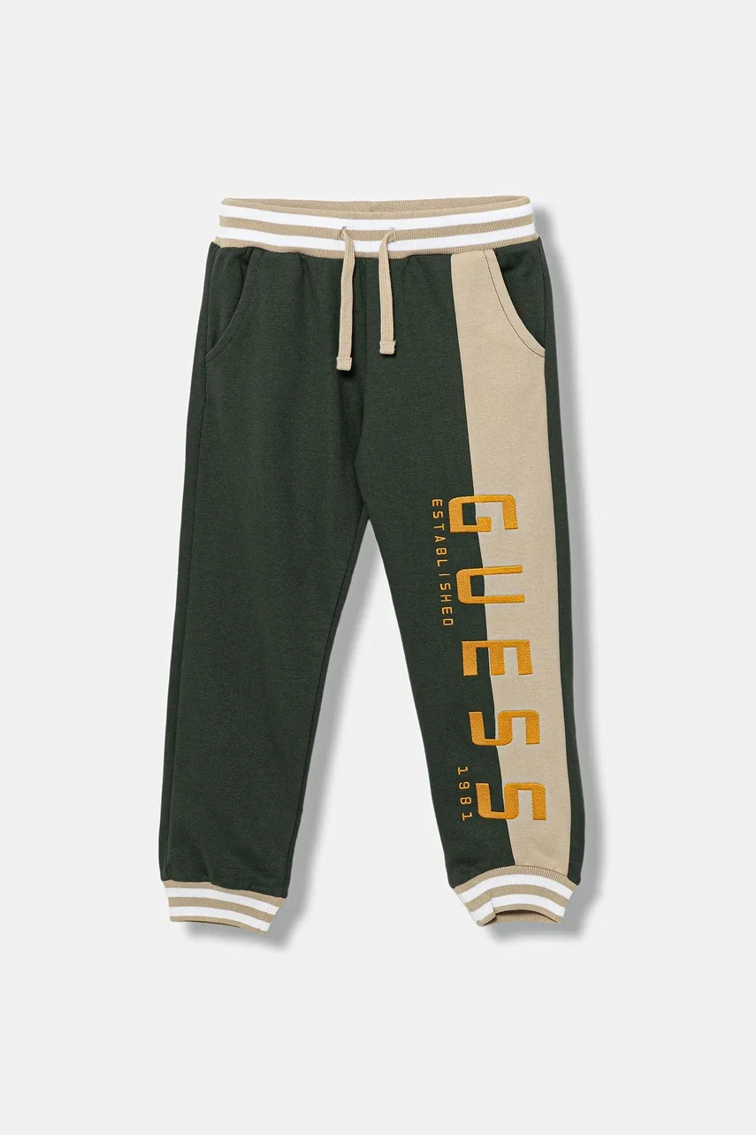 GUESS Детски памучен спортен панталон